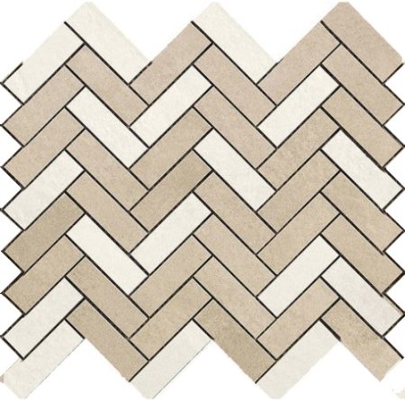 Мозаика Ragno Terracruda Mosaico Lisca di pesce Luce