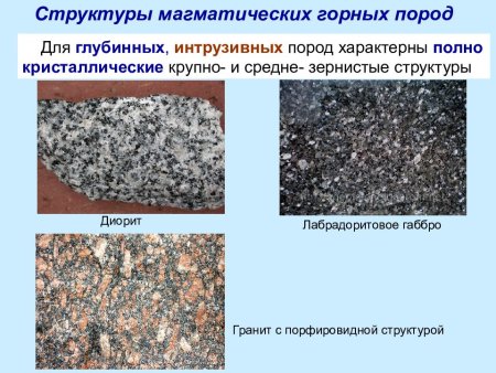 Магматические горные породы