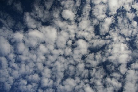 Высококучевые хлопьевидные облака