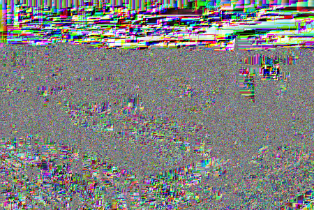 Глитч эффект VHS