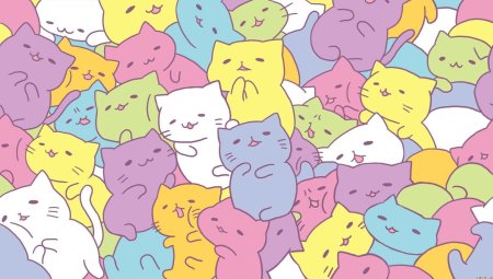Фон с котиками