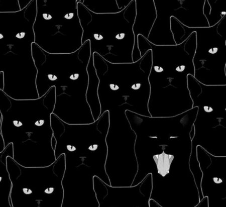 Паттерн с котами