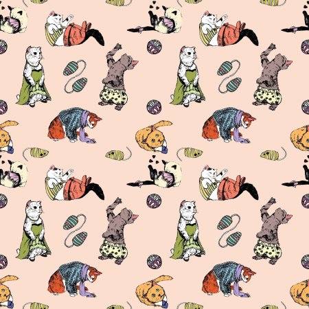 Фон с котами