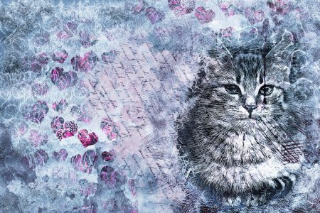 Текстурные коты