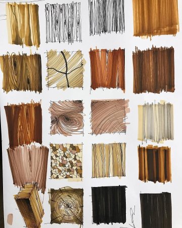 Структура дерева маркерами