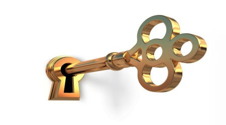 Картина ключ золото