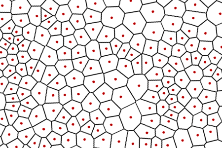 Мозаика диаграмма Вороного