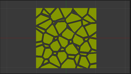 Сглаживание Voronoi Fracture