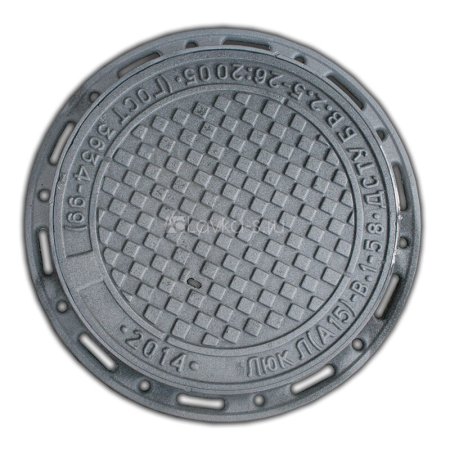 Люк канализационный чугунный а15 (1,5-5 тн) легкий