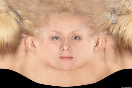 Текстура лица человека