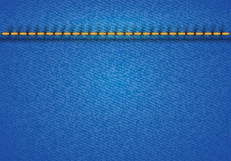 Строчка на джинсах