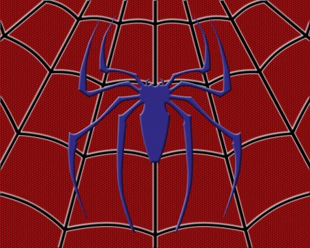 Spider man узор Sam Raimi