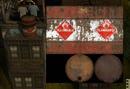 Взрывные бочки half Life 2