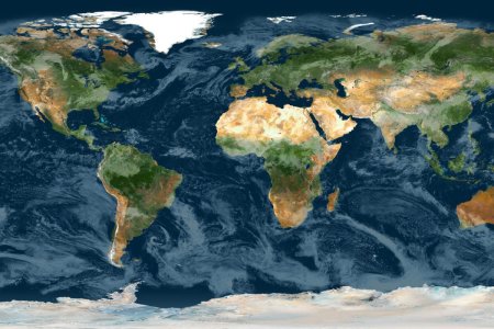 Текстура земли из космоса