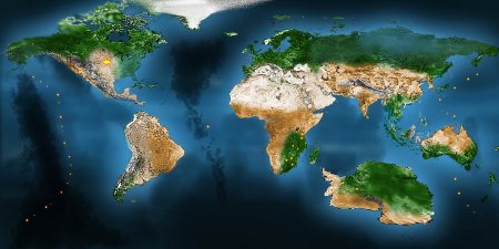Карта земли