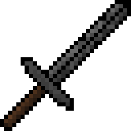 Меч из майнкрафт 16x16