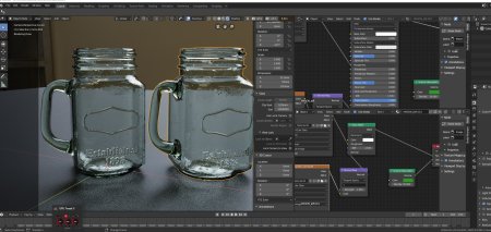 Стекло в Blender 2.8 Cycles