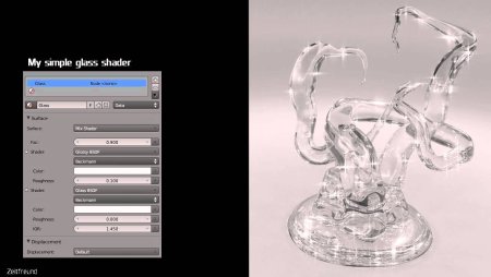 Стекло в Blender 2.8 Cycles