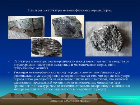 Метаморфические горные породы