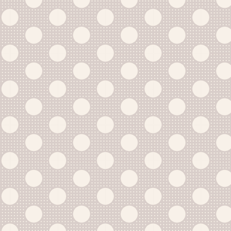 Обои серые в горошек