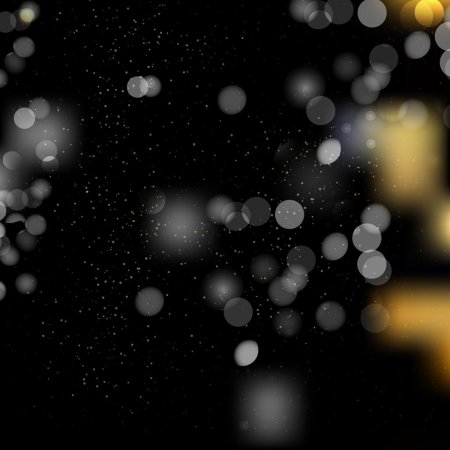 Блики на черном фоне