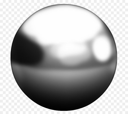 Шар стальной для фотошопа