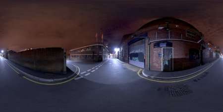 HDRI карта ночной город