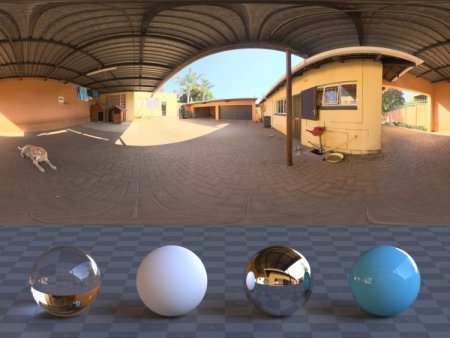 3ds Max HDRI карты города