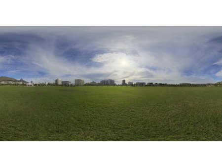 3ds Max HDRI лес