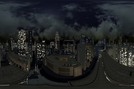 HDRI карта Нью Йорка