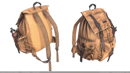 Low Poly рюкзак