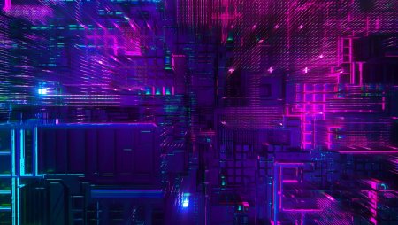 Неоновая абстракция
