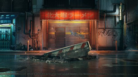 Cyberpunk 2077 здания