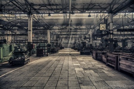 Завод внутри