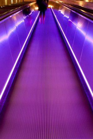 Escalator texture
