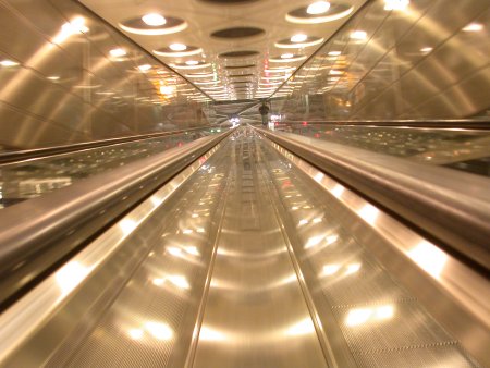 Escalator texture