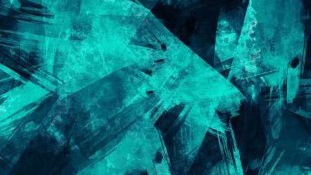 Бирюзовая абстракция