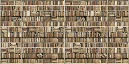 Старинный книжный стеллаж
