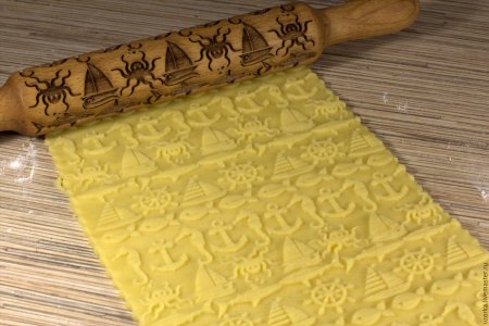 Резная скалка для теста