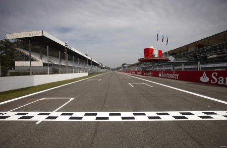 Formula 1 Monza track