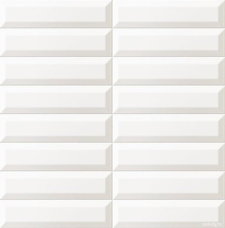 Керамическая плитка Mainzu Settecento bissel Blanco brillo 7,5x30