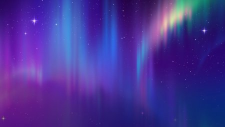 Северное сияние градиент