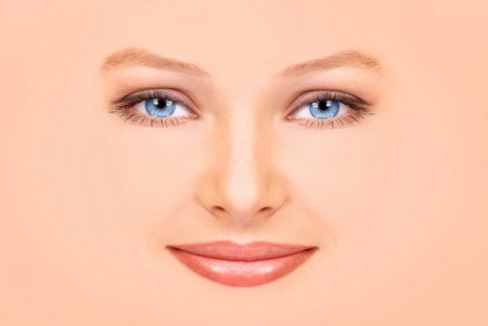 Текстура женского лица