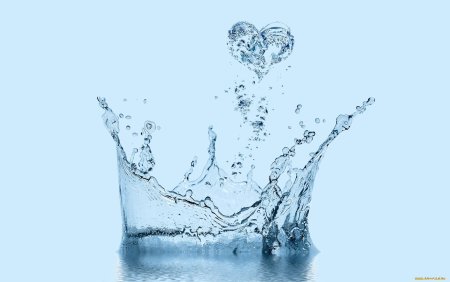 Сердечко из воды