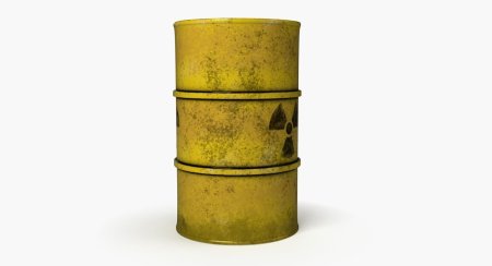 Бочка Rust 3d model