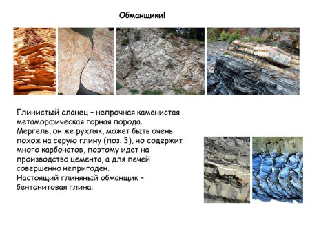 Глинистый сланец метаморфическая Горная порода