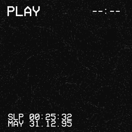 VHS камера эффект