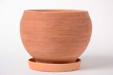 Горшки для цветов из глины