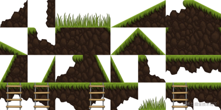 Tileset герой платформер