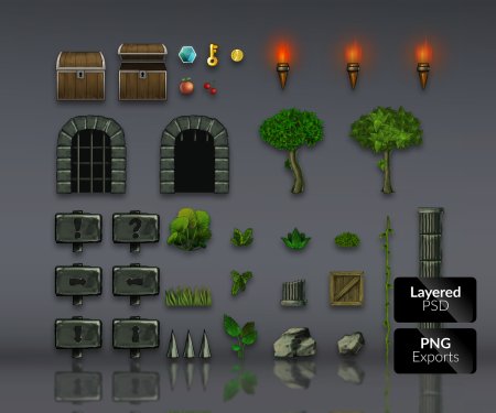 Tileset 2d platformer